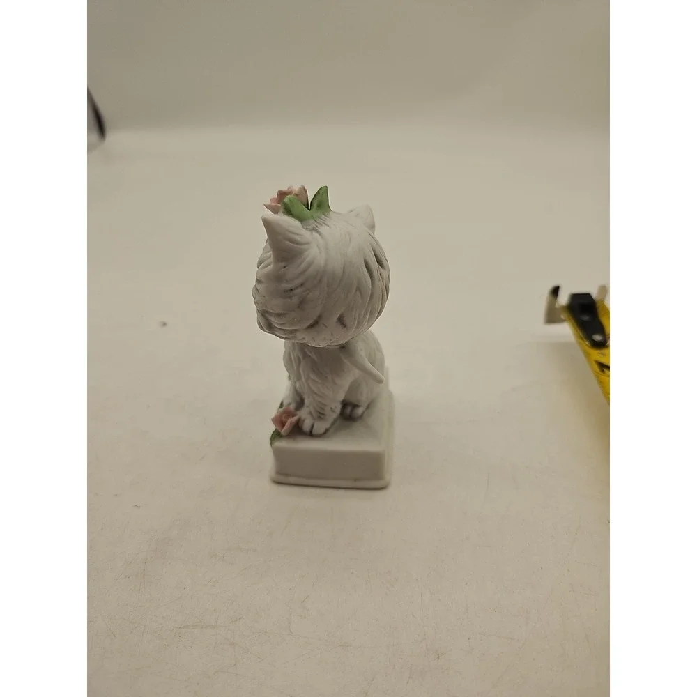 Vintage‎ Josef Originals Bisque CAT Angel Figurine 